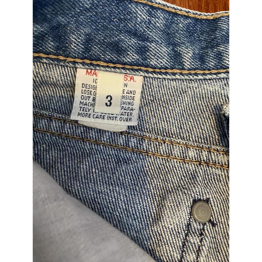 Vintage 80’s Calvin Klein Jeans Size 3 Mid Rise Straight - Picture 3 of 9